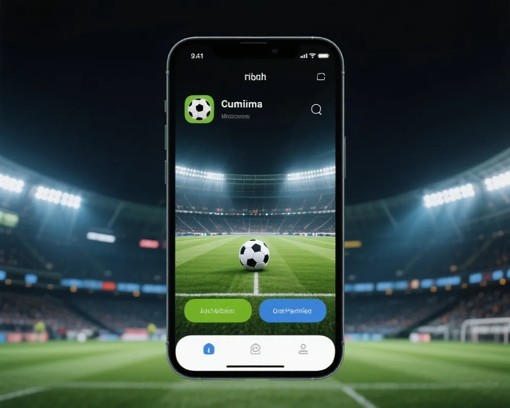 意甲高清视频直播 App 界面示意